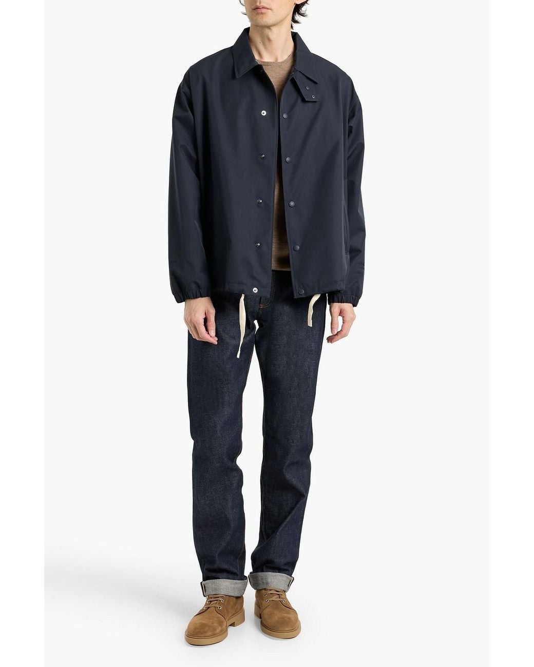 Nanamica Blue Shell Jacket for men