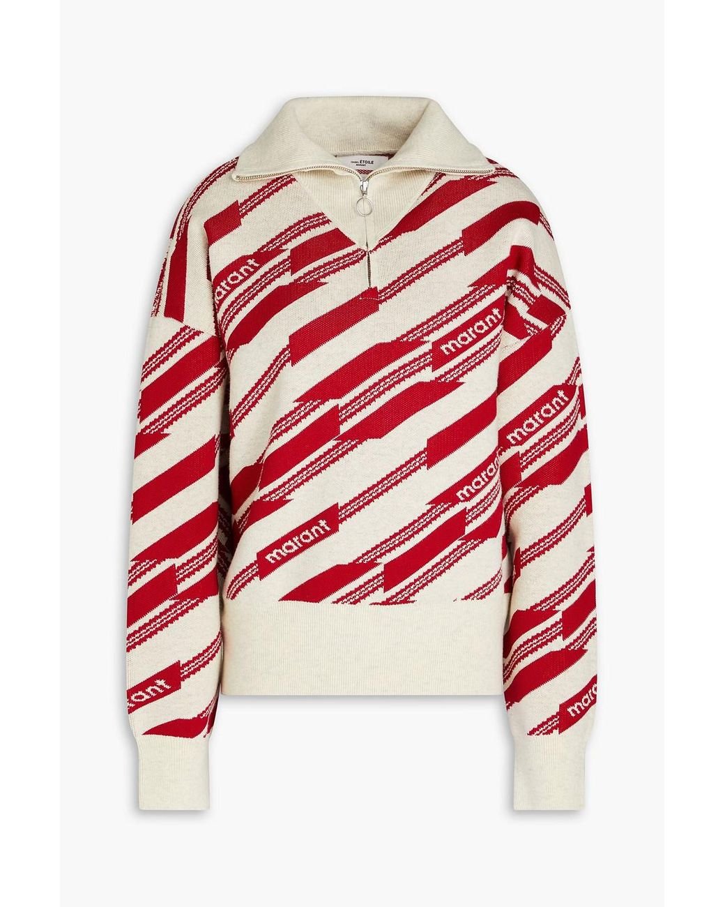 Isabel marant half zip sweater hotsell