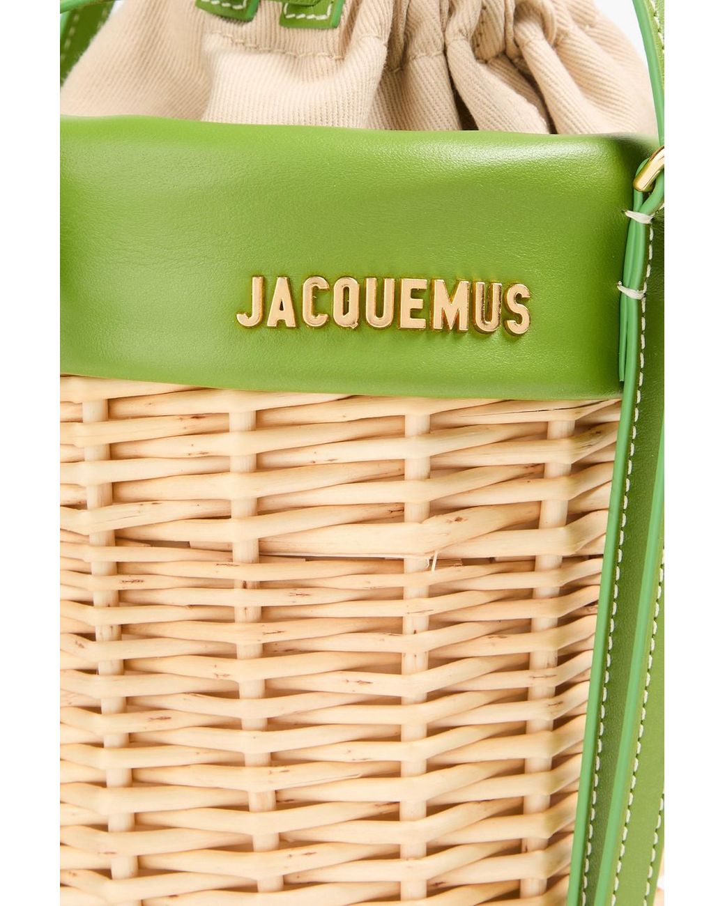 JACQUEMUS ジャックムス かごバッグ 緑 LE PANIER SEAU 楽天市場】JACQUEMUS ジャックムス かごバッグ Le panier Seau