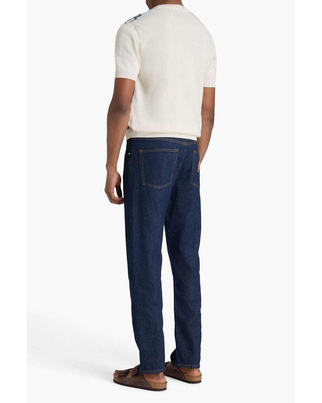Missoni Blue Denim Jeans for men