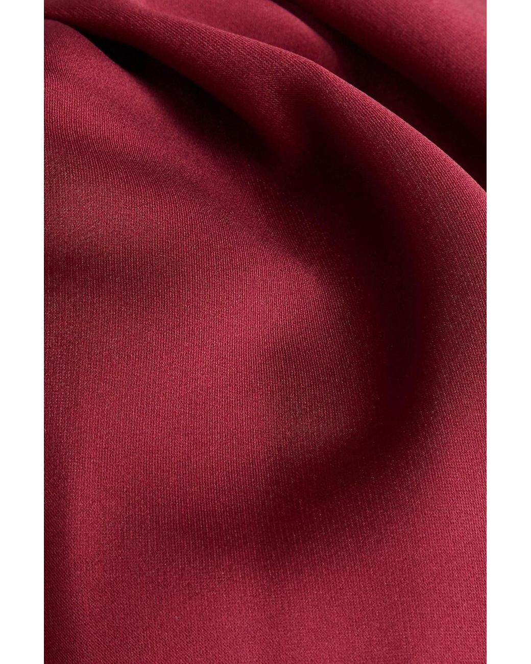 LEO LIN Red Dayna Satin Mini Dress