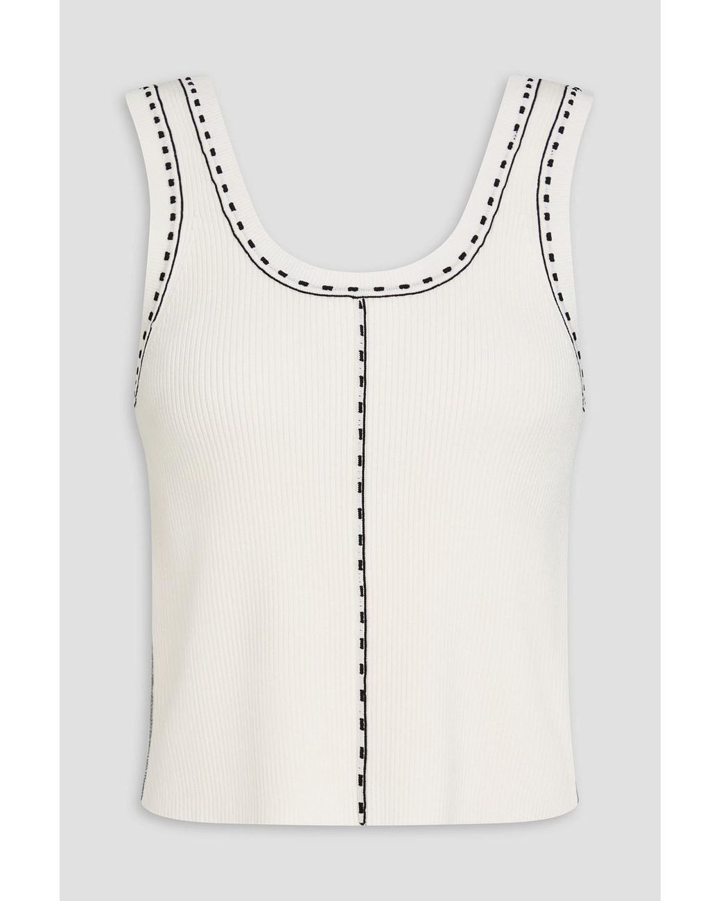 Ribbed Knitted Top
