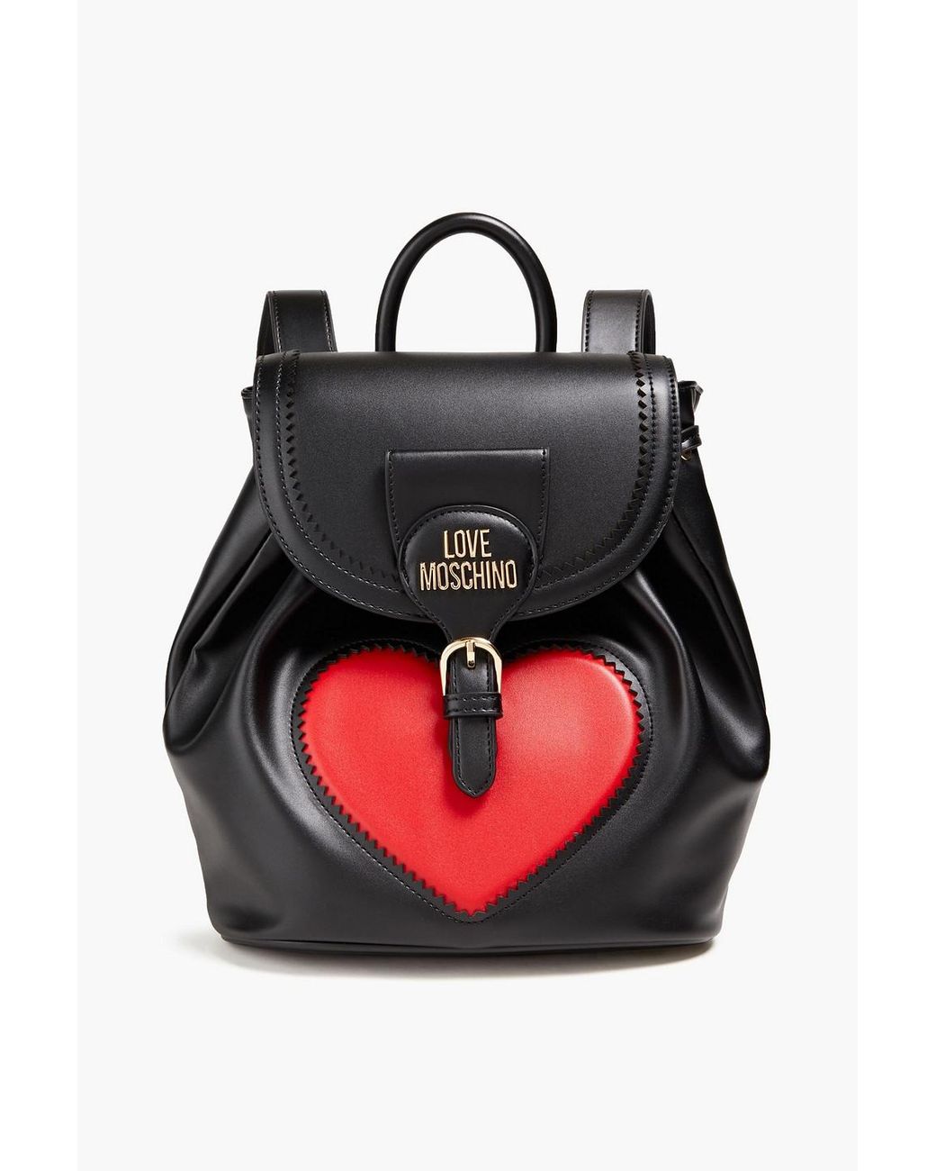 Love moschino heart backpack cheap