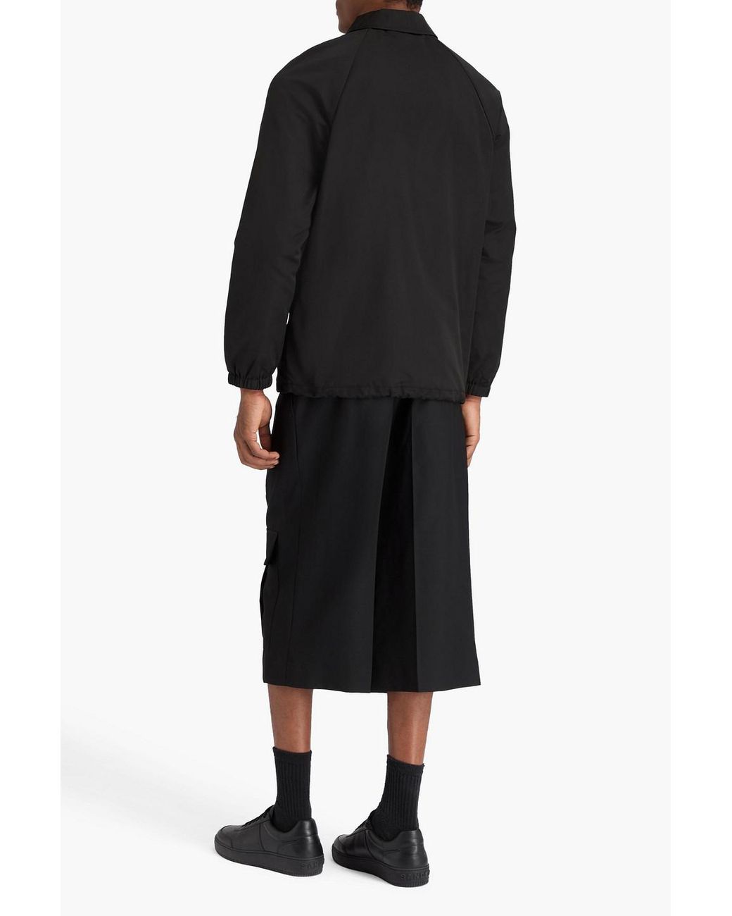 Sandro Black Shell Jacket for men