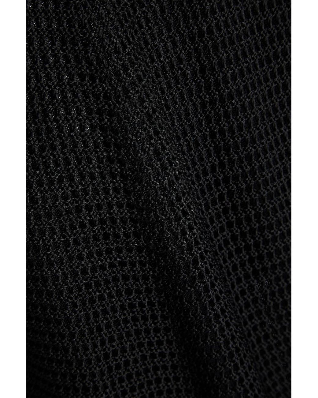 Zimmermann Black Crochet-knit Midi Skirt
