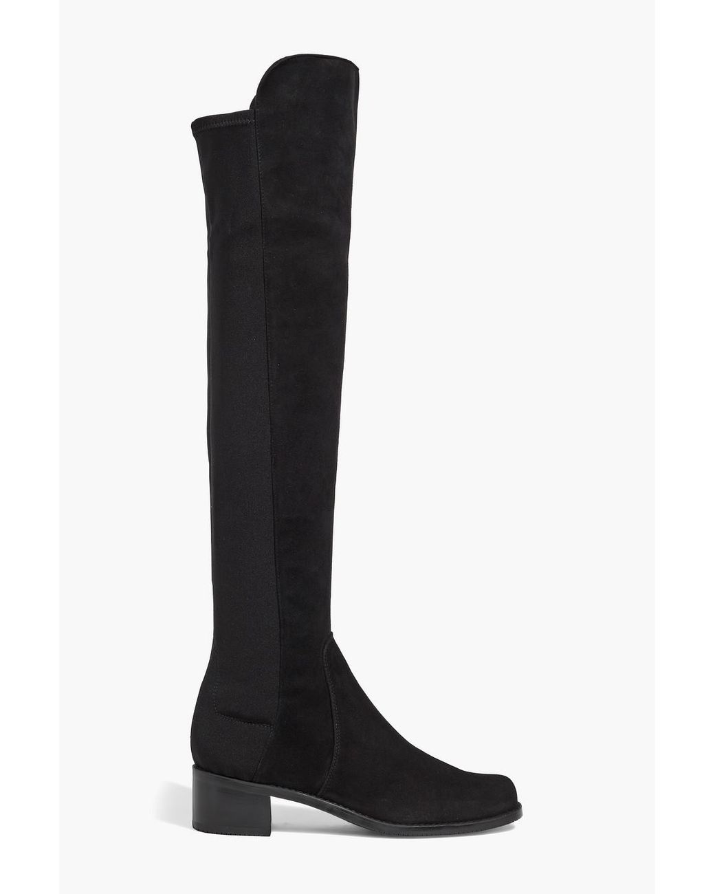 stuart weitzman harper stretch suede tall boots