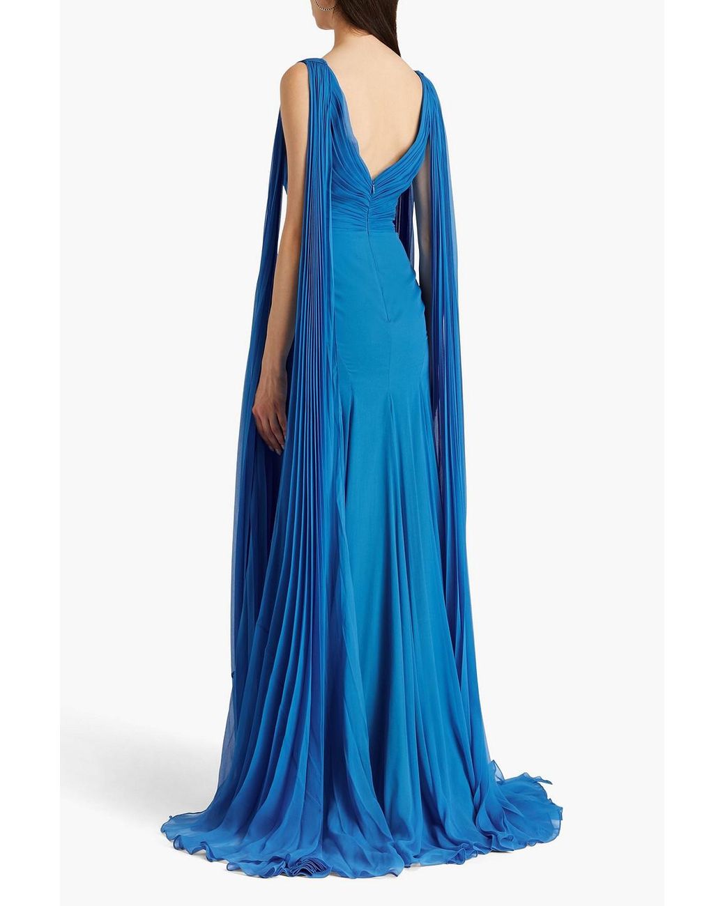 Jenny packham lux chiffon gown hot sale