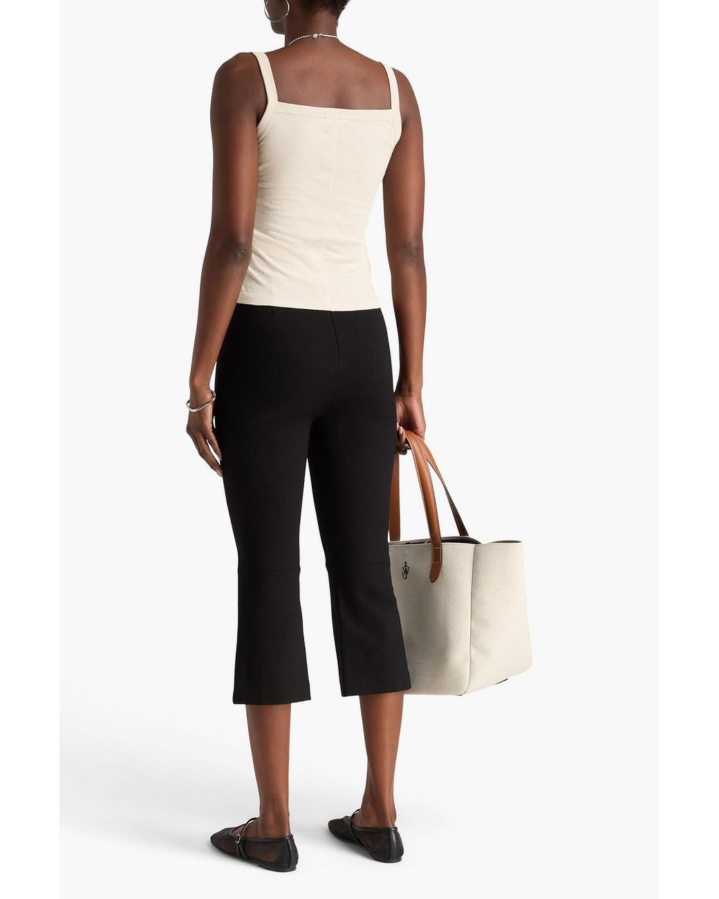 Rag & Bone Natural Slub Cotton-Jersey Tank