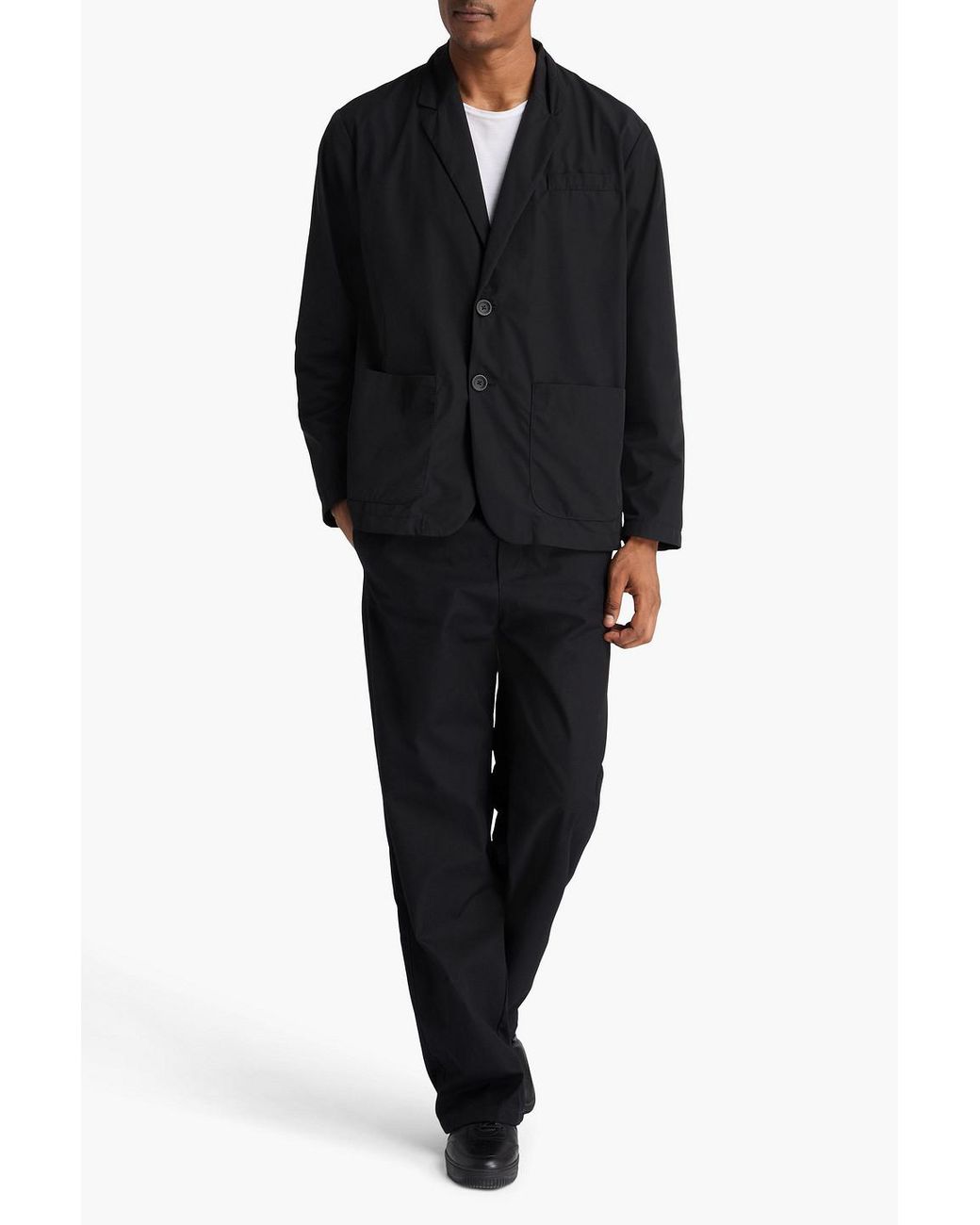 Herno Black Shell Blazer for men
