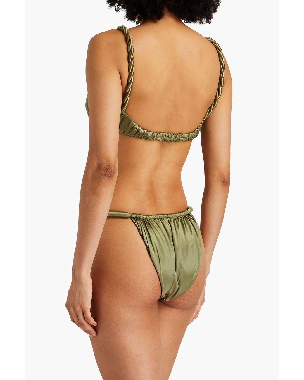 【関税込み】Isa Boulder グリーン Argyle & Forward ビキニ Isa Boulder Beachwear and swimwear outfits for Women