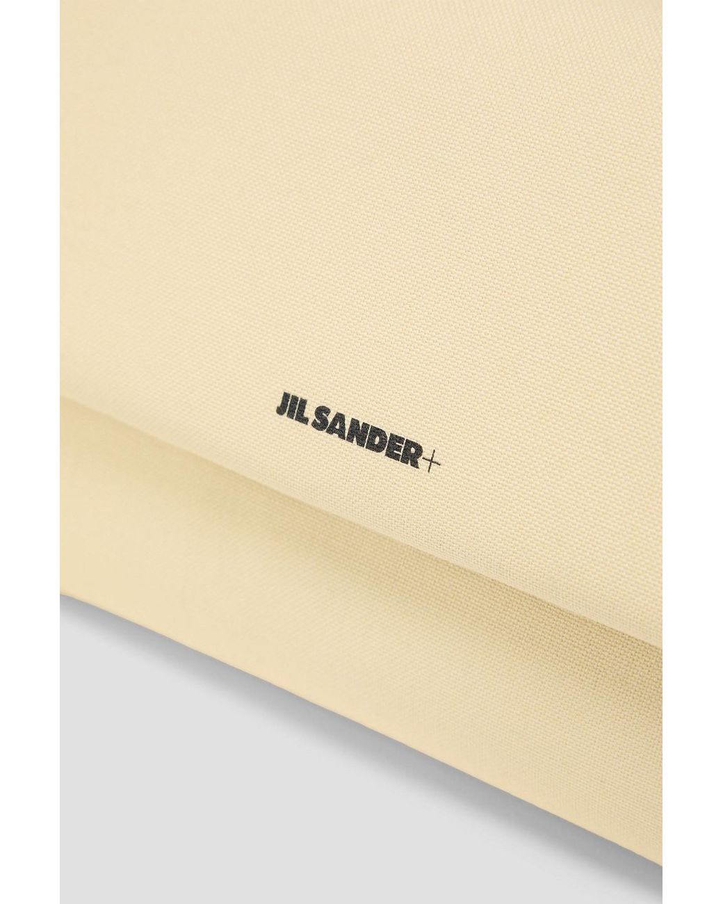Jil Sander White Canvas Belt Bag for men