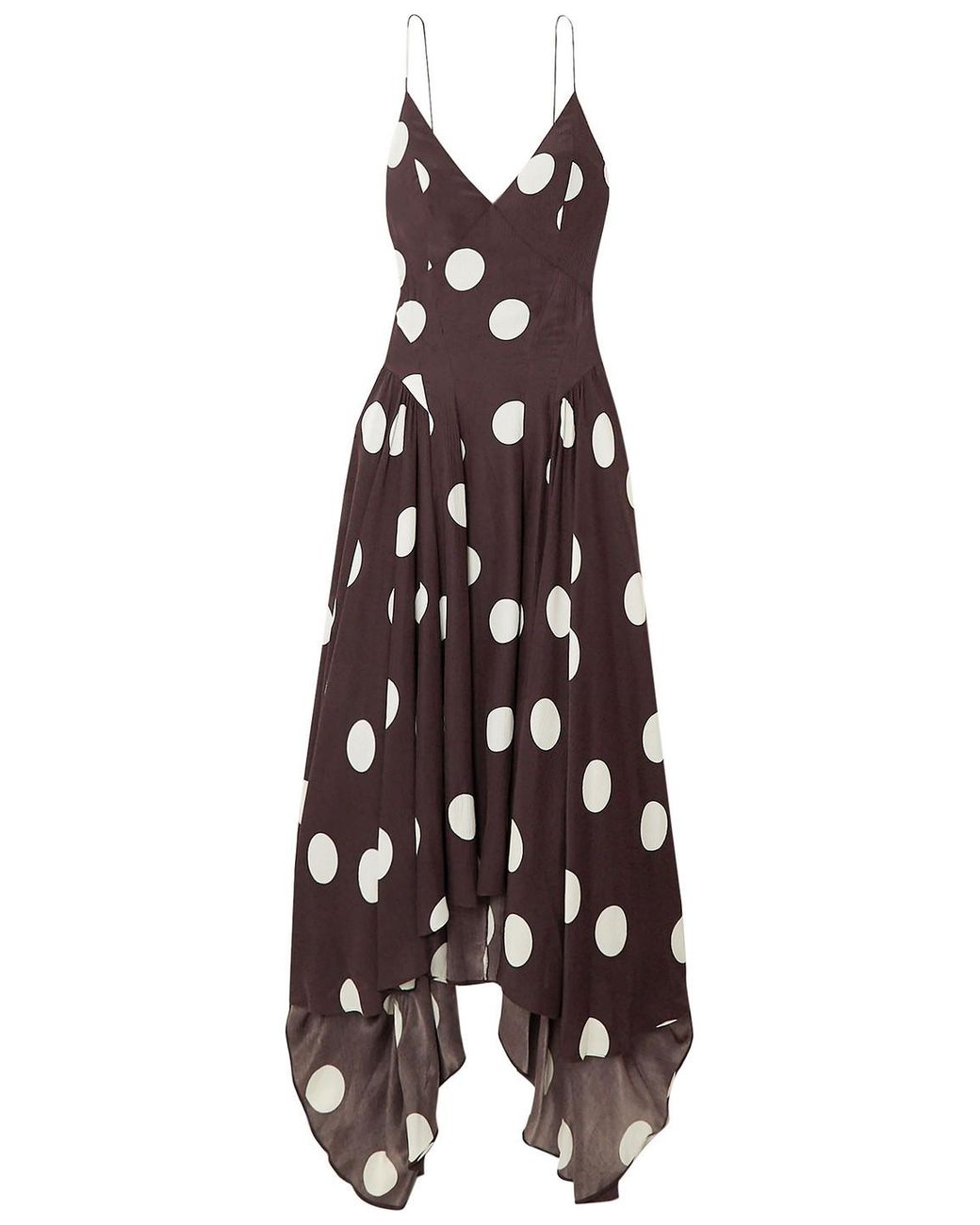 tove brown dress Tove Knit Tank Midi Dress  Copper & Black