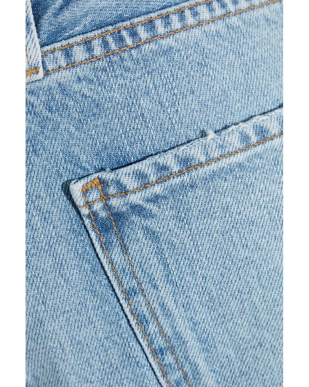 FRAME Le Ultra baggy Distressed Denim 