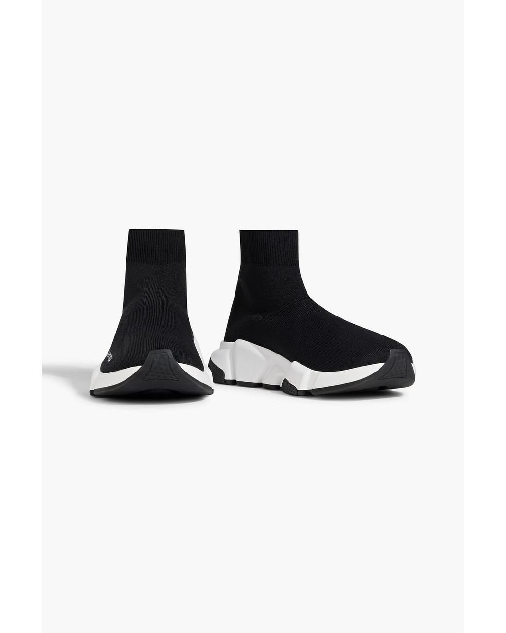 Balenciaga stretch knit high top deals