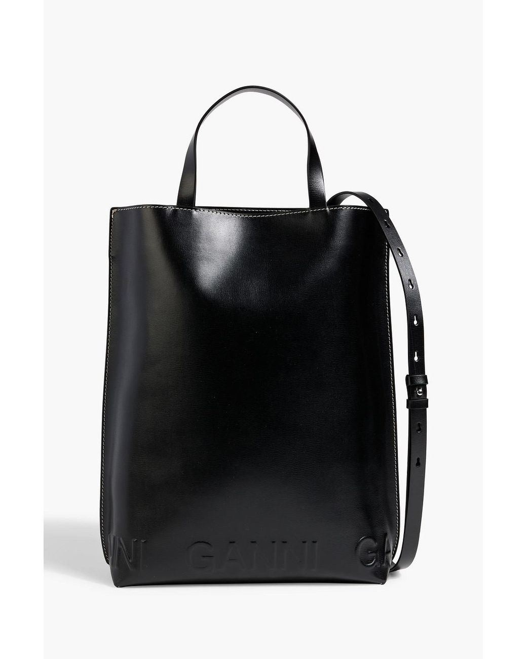 【GANNI】SMALL BANNER TOTE BAG Ganni Soft Banner Small Canvas Tote – Annabel