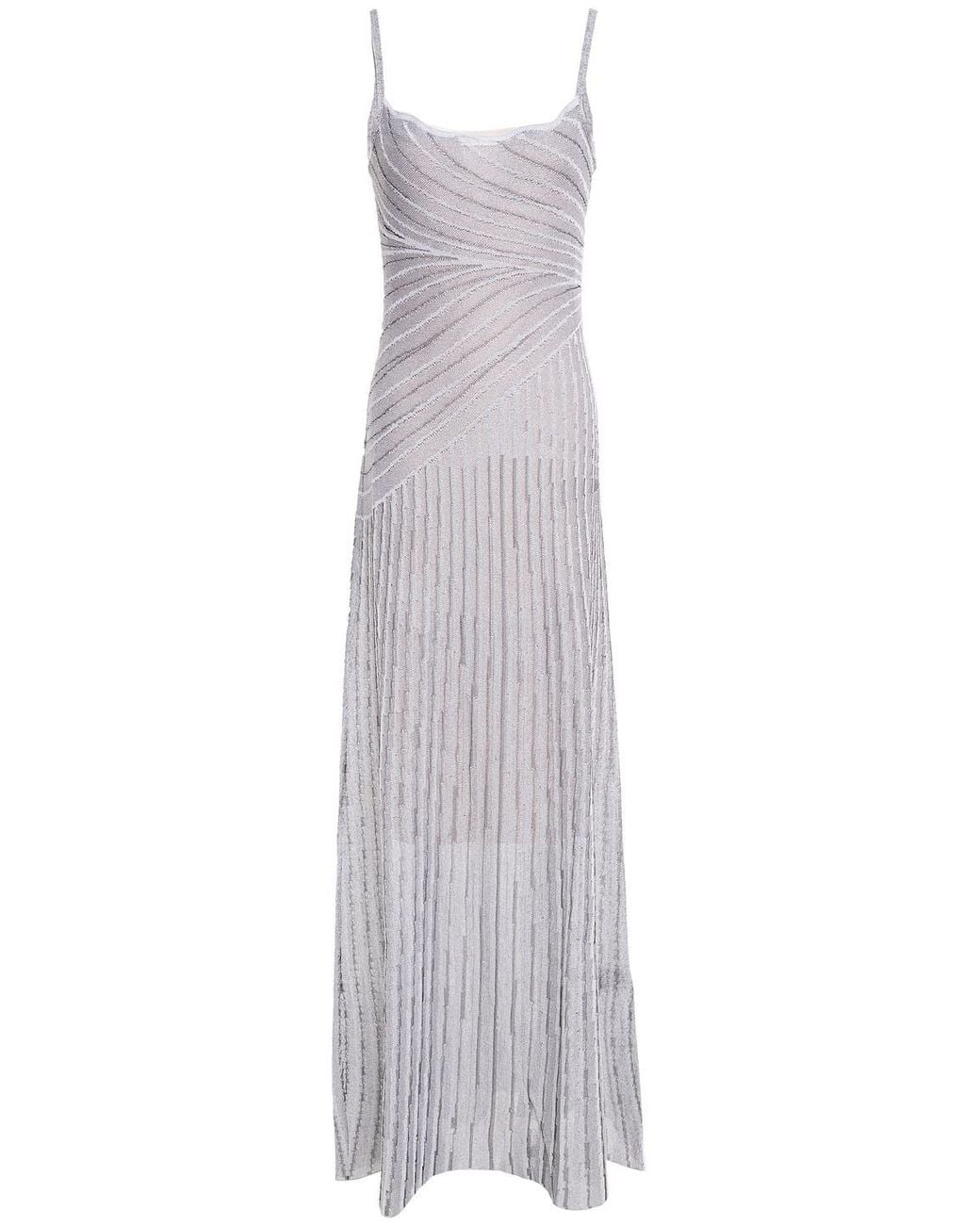knee length dresses for ladies Just Cavalli Metallic Dress main image 1