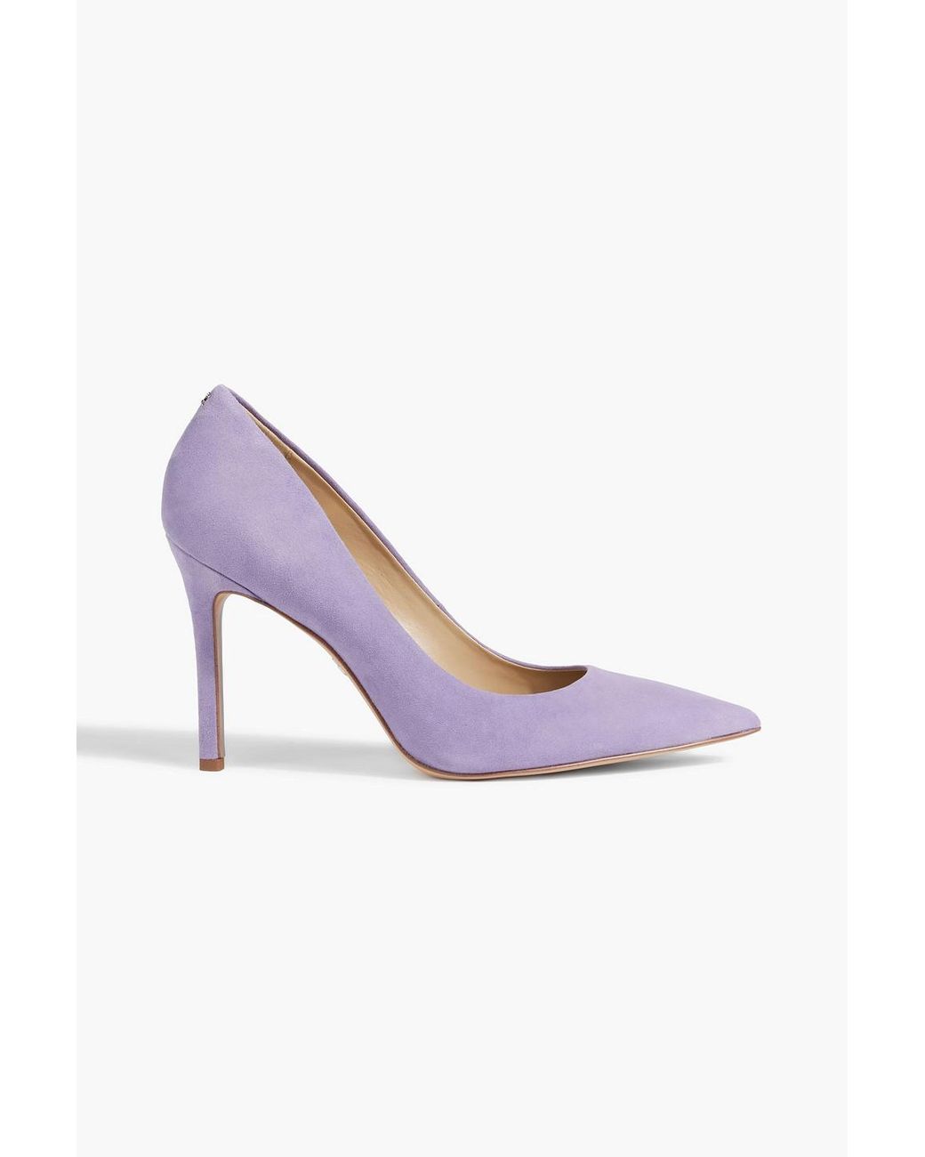 Sam Edelman Suede Pumps in Purple Lyst