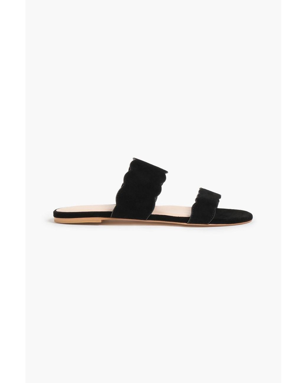 SUEDE LUG MULE SAND US8 | patisserie-cle.com