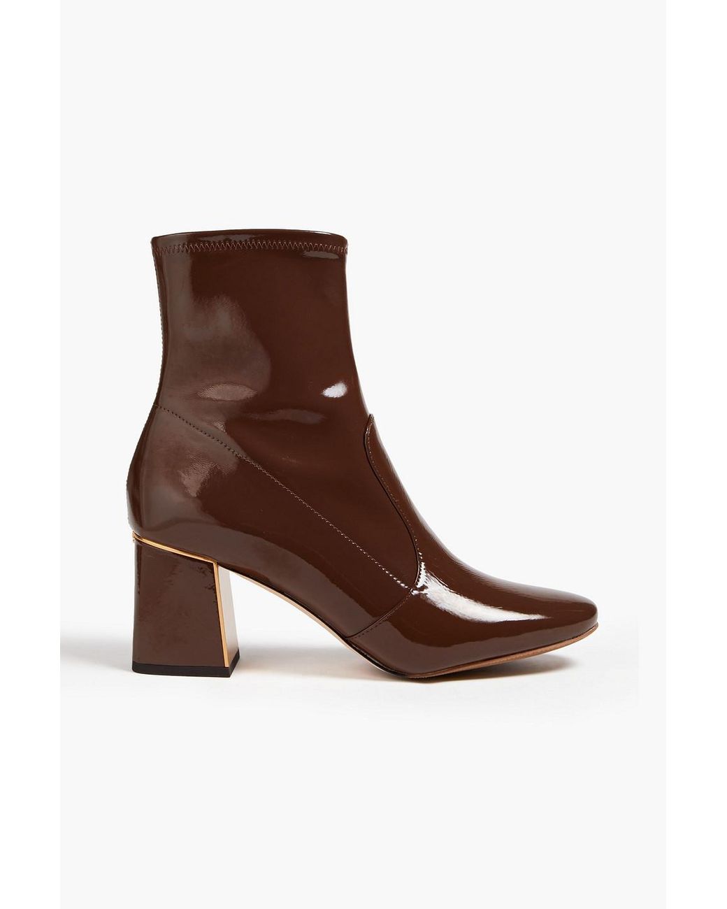 Tory burch patent leather hotsell boots