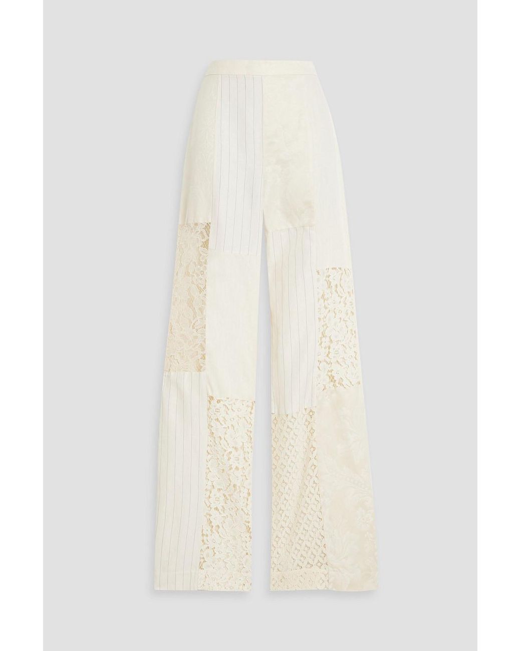 パンツ cotton lace patchwork pants Eaphi cotton lace patchwork pants - メルカリ