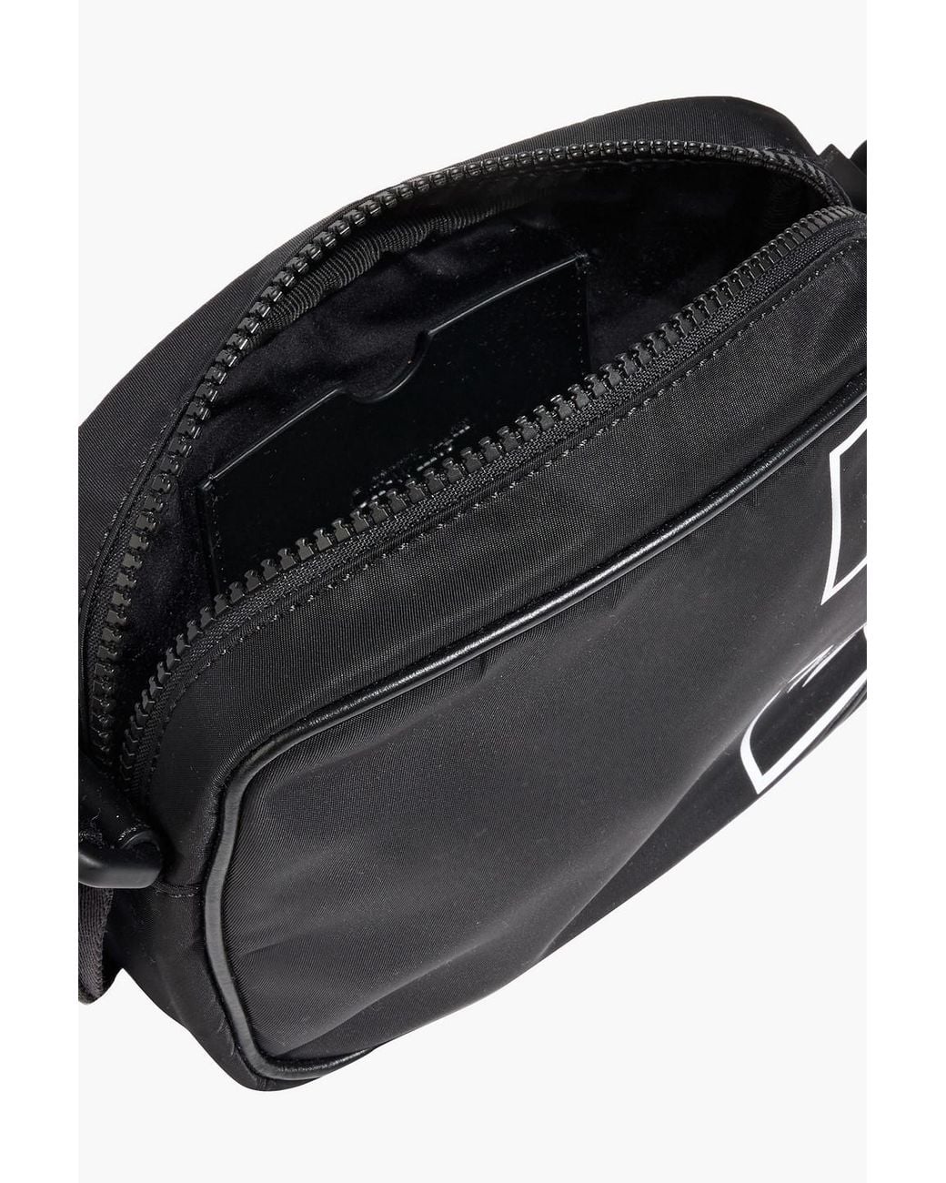 Off-White c/o Virgil Abloh Black Heritage Printed Shell Messenger Bag for men