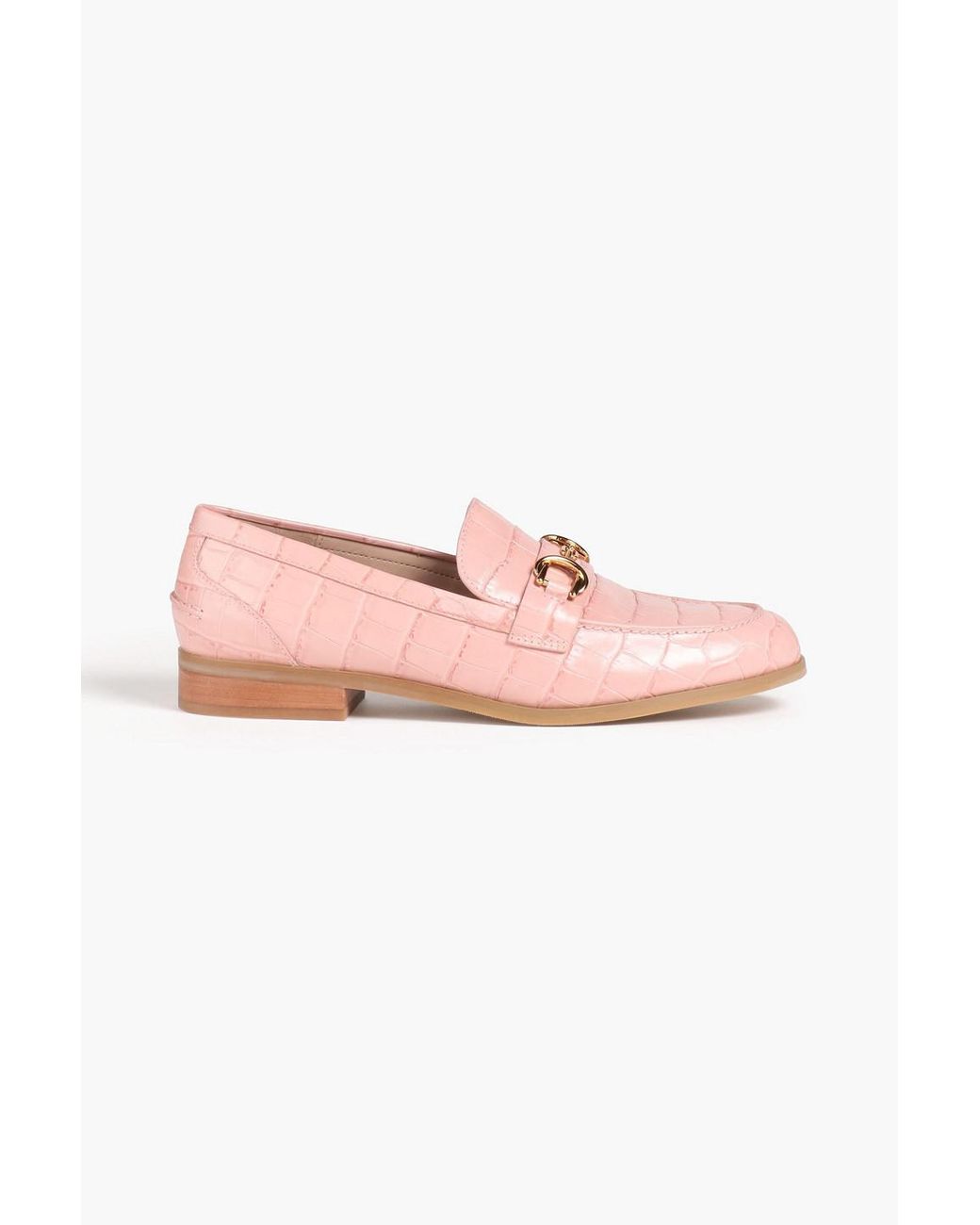 Hot pink sales gucci loafers