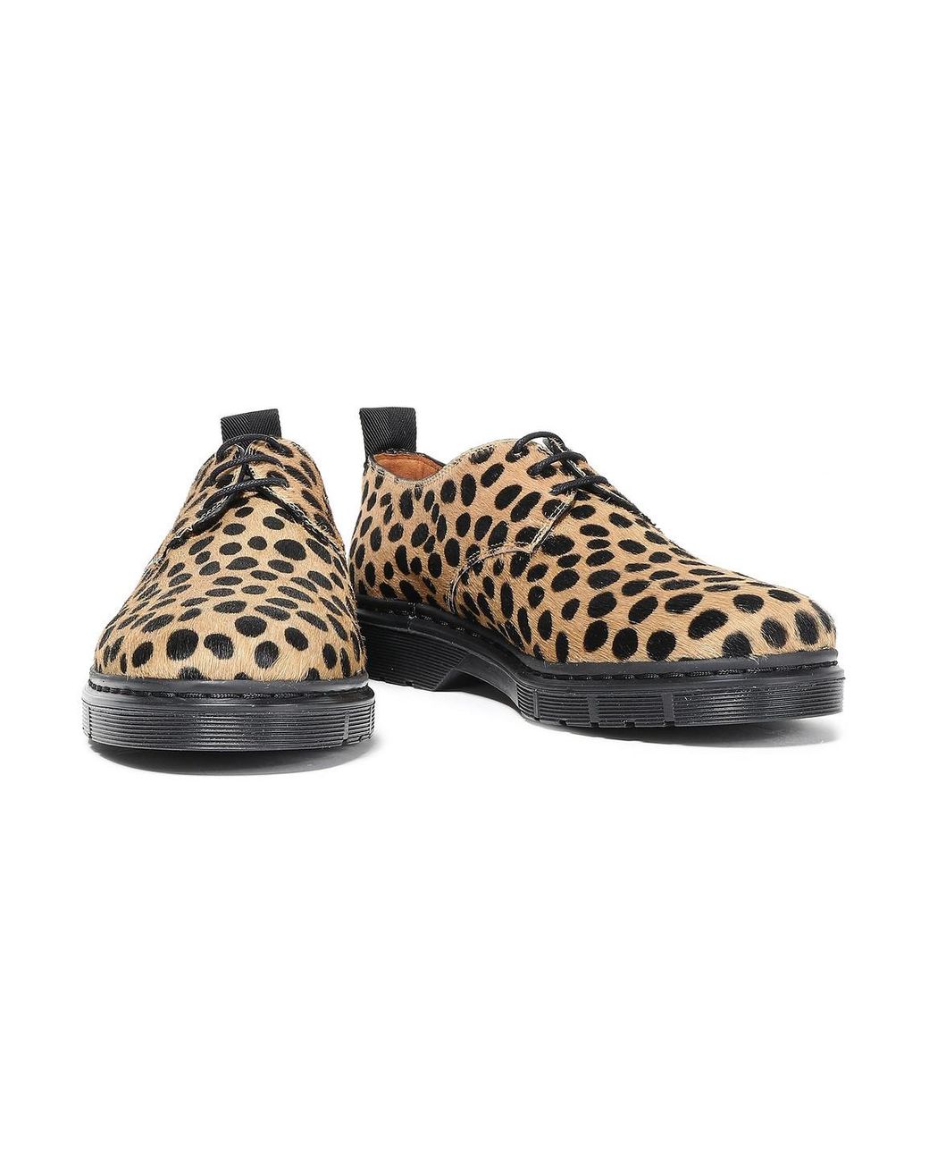 JOSEPH Leopard-print Calf Hair Brogues 