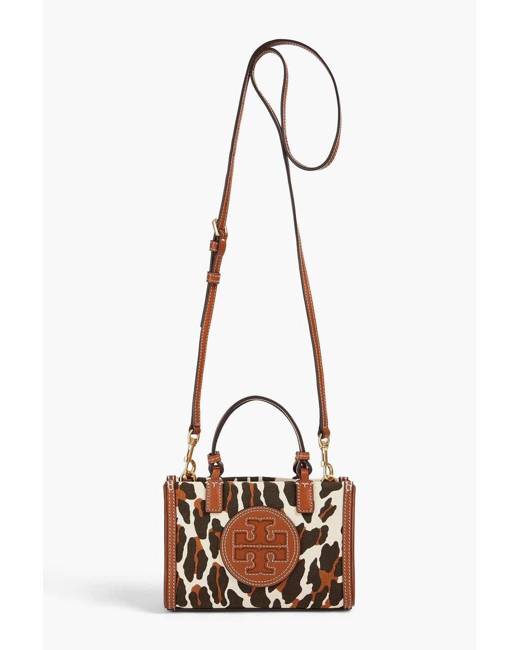 【特価！関税込】Tory Burch Ella Leopard-print Canvas Tote Tory Burch Ella Animal Print Tote Bag | Bloomingdale's
