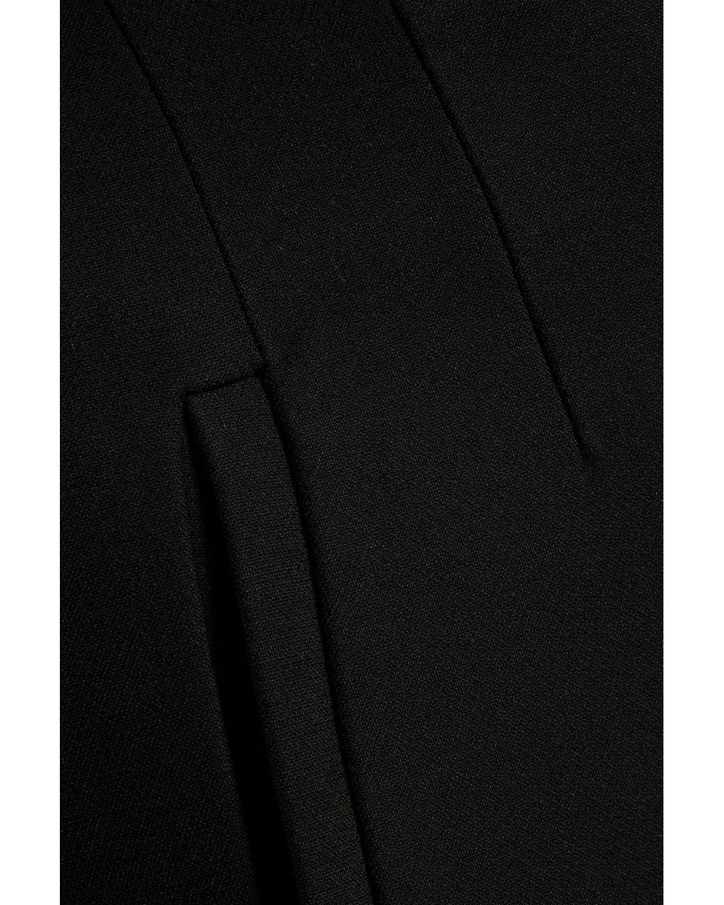 Veronica Beard Black Stila Crepe Slim-Leg Pants