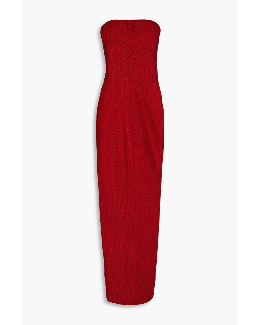 Strapless sales crochet dress