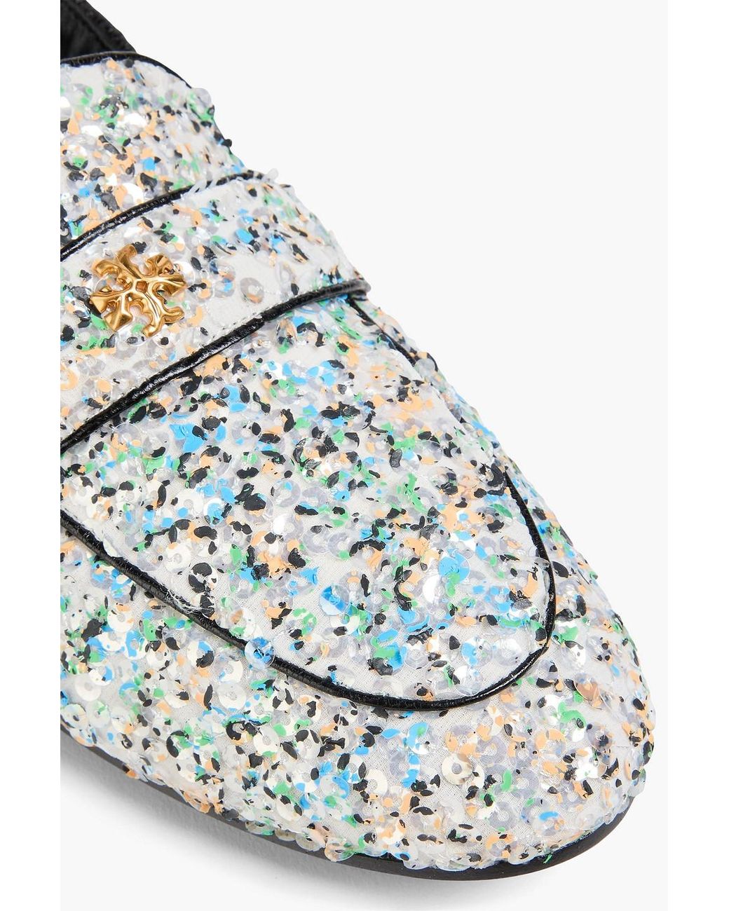 Tory Burch Multicolor Sequined Loafers