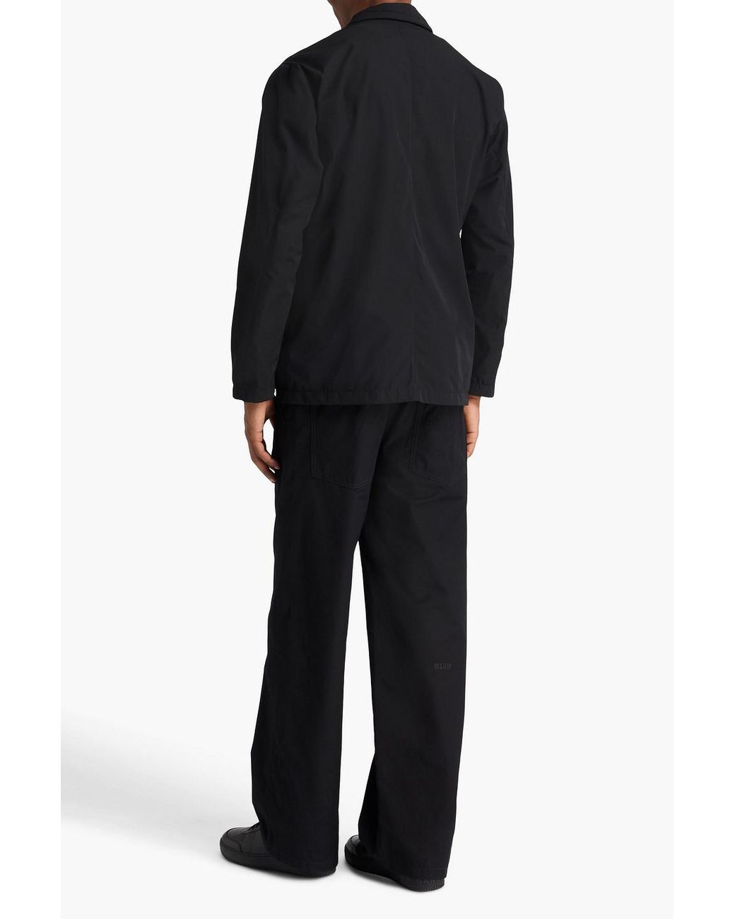 Herno Black Shell Blazer for men