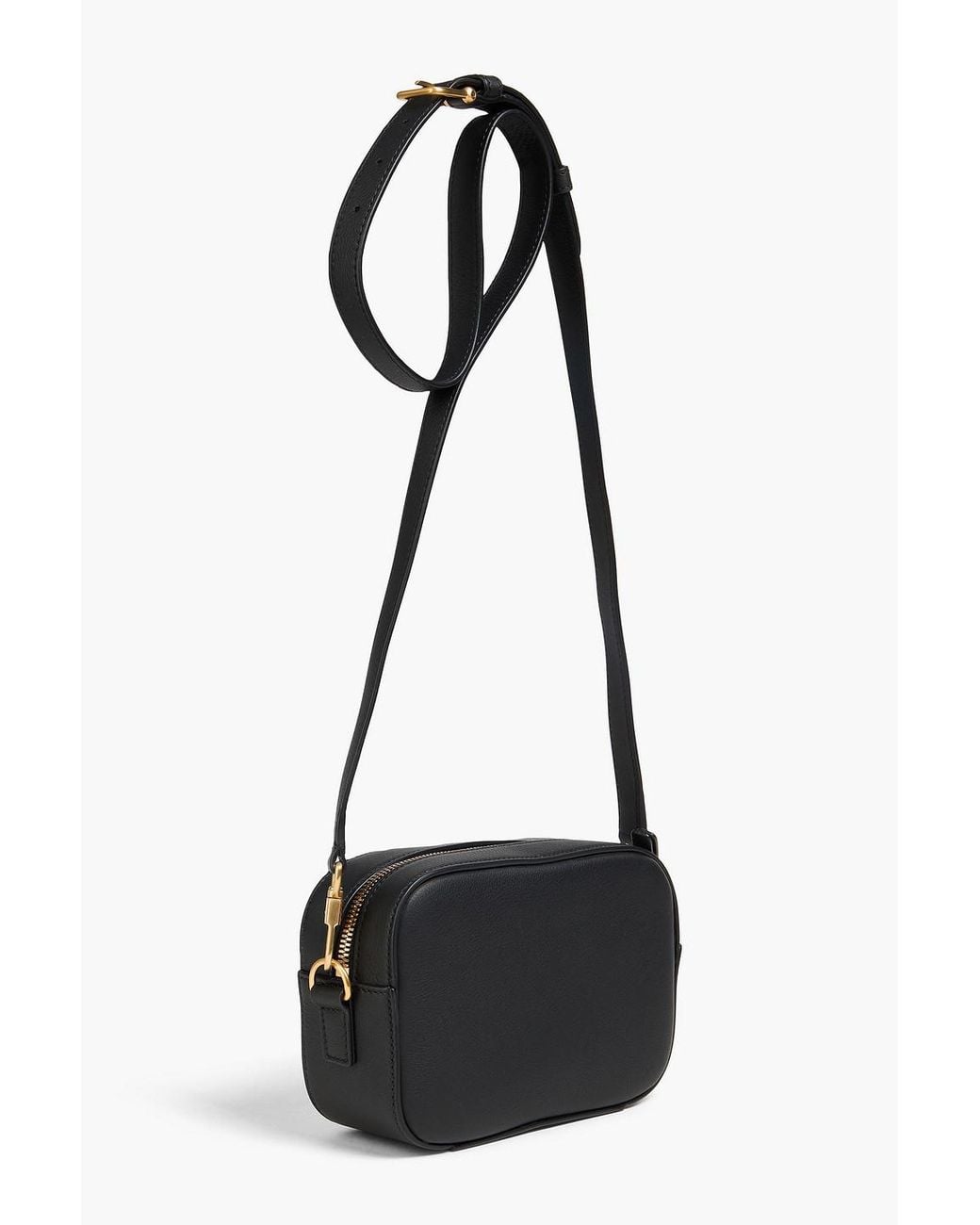 Thom Browne Black Leather Cross-body Bag