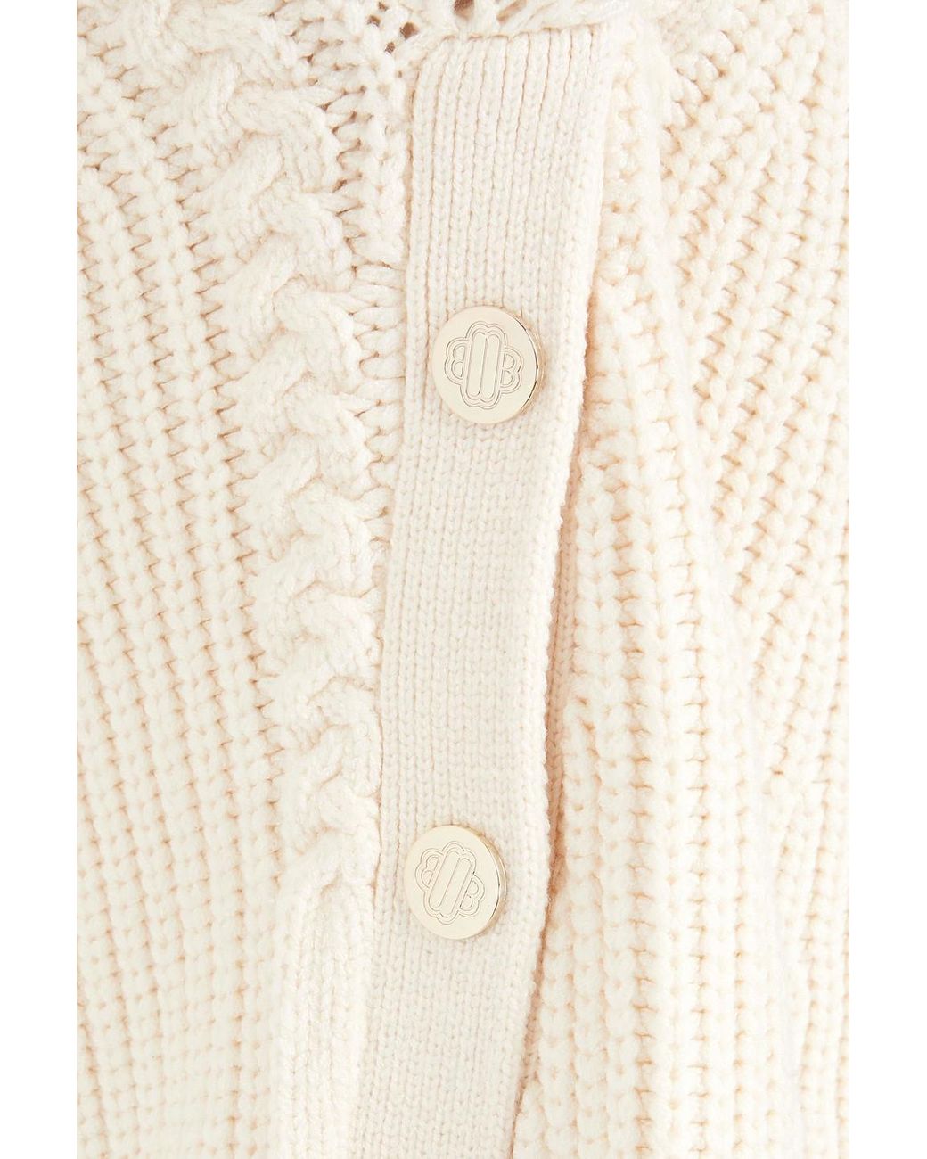 Maje cable knit sweater best sale