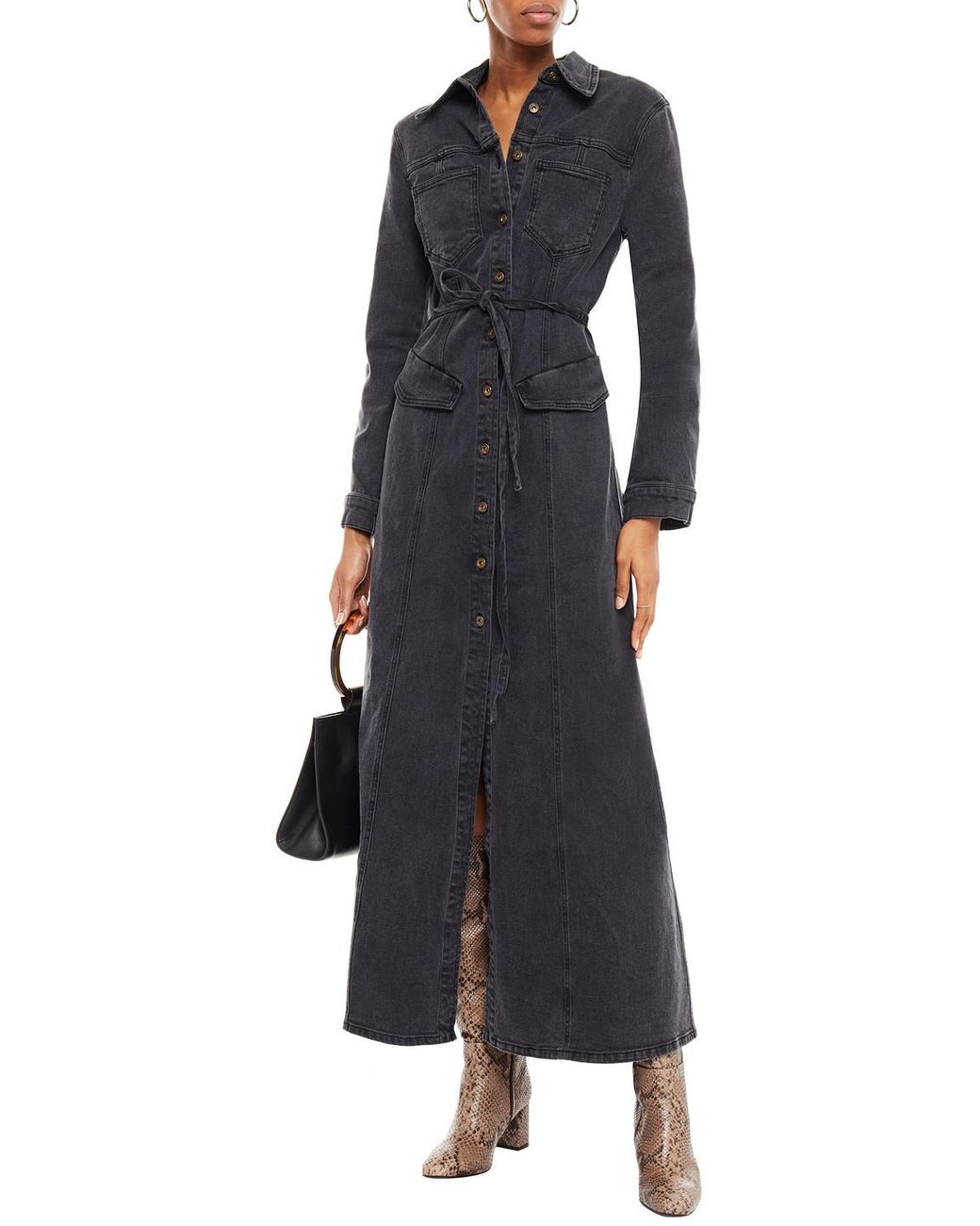 Nanushka denim dress cheap