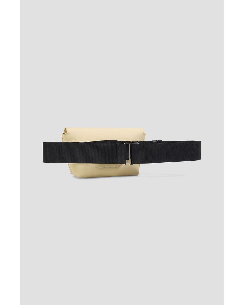 Jil Sander White Canvas Belt Bag for men