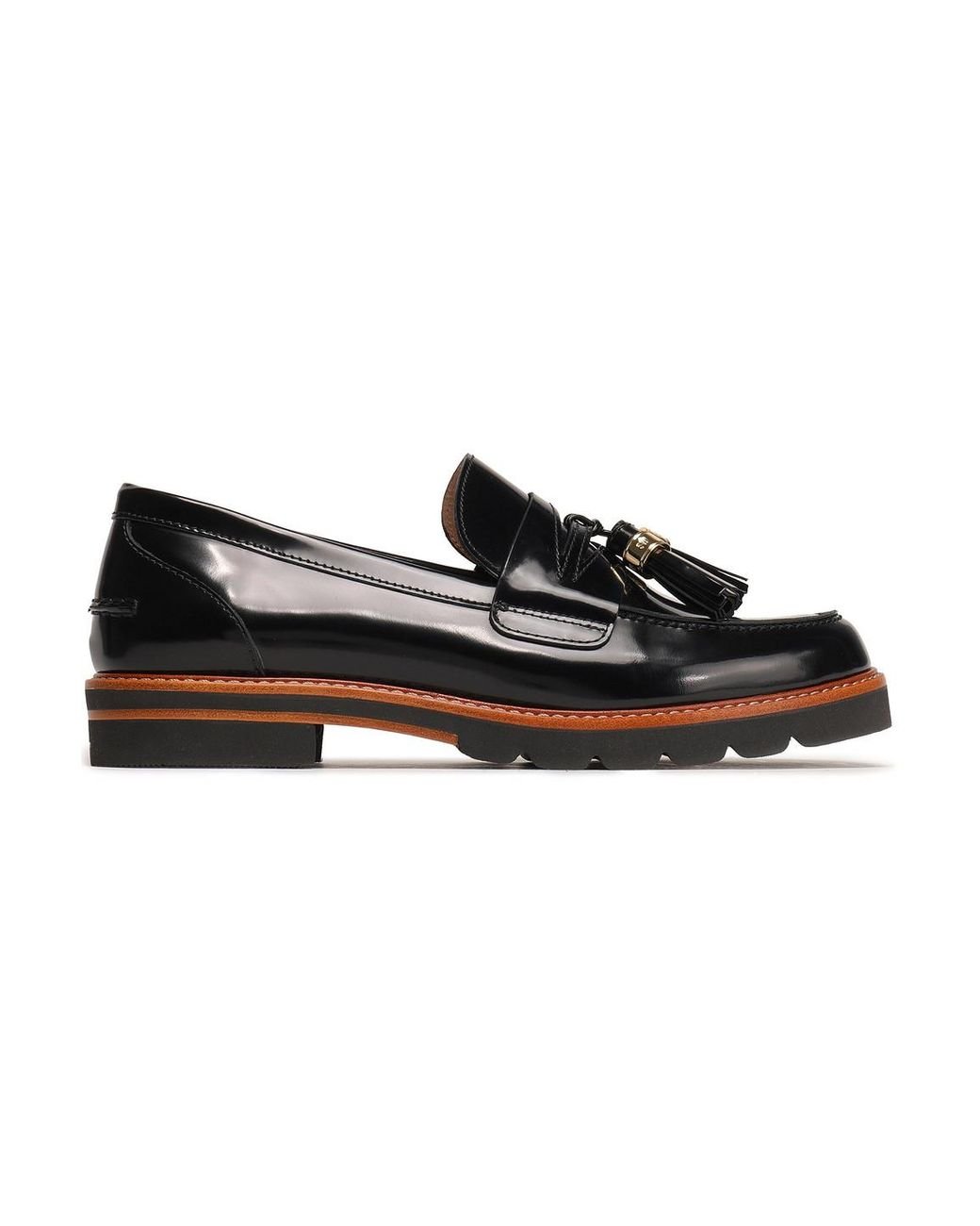 Stuart weitzman cheap manila tassel loafers