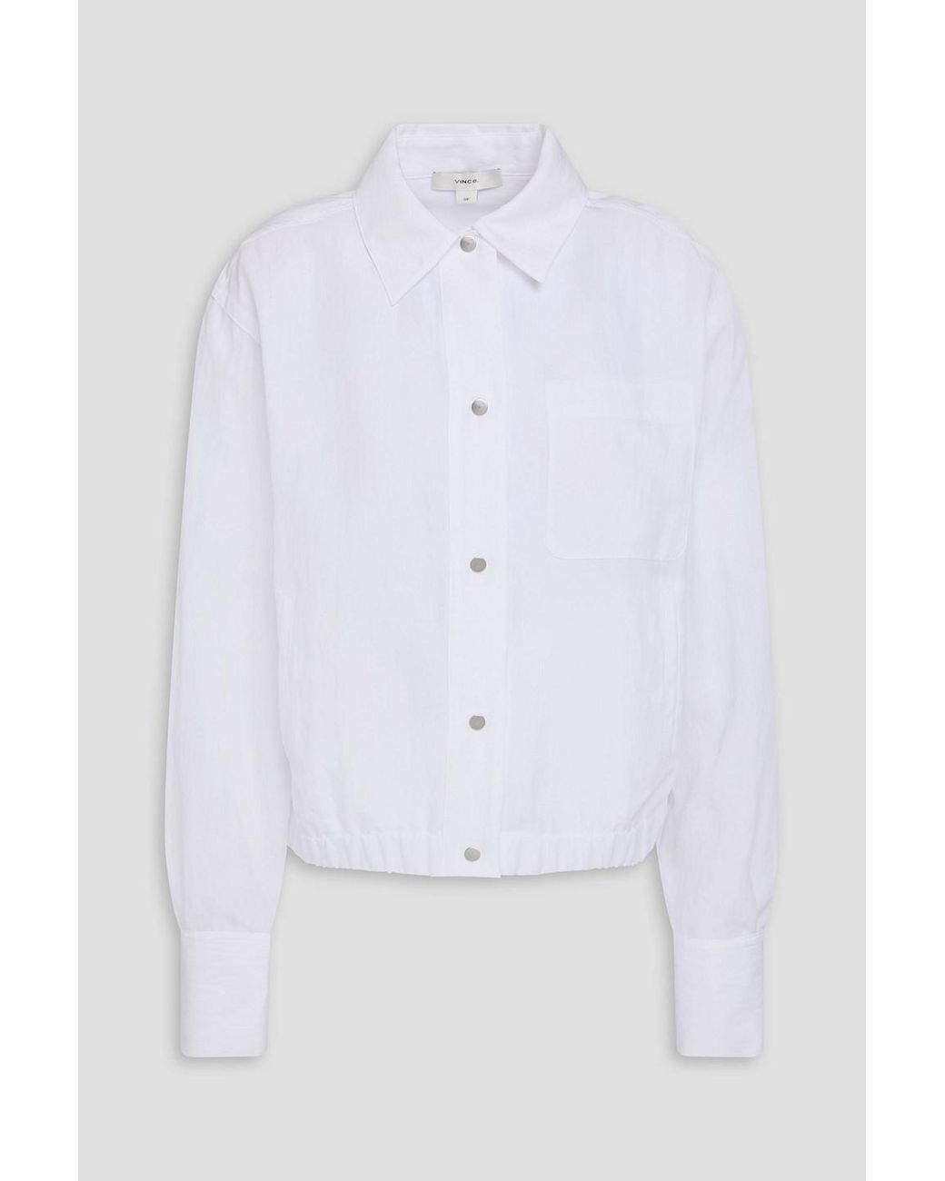 Vince Blue Lyocell-blend Jacket