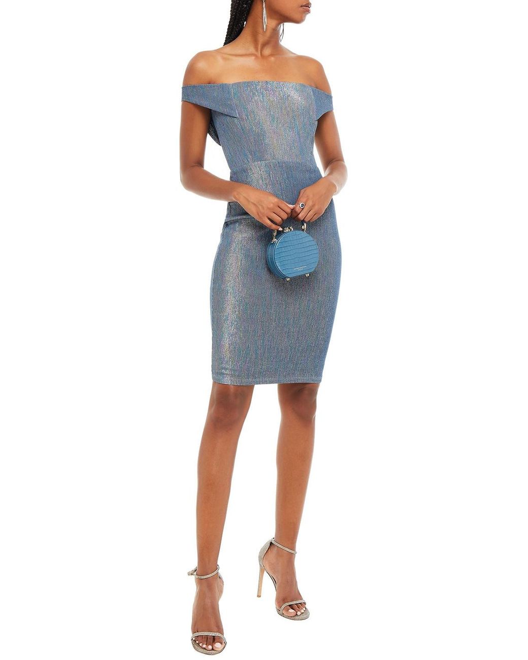 michelle mason off the shoulder sweater dress