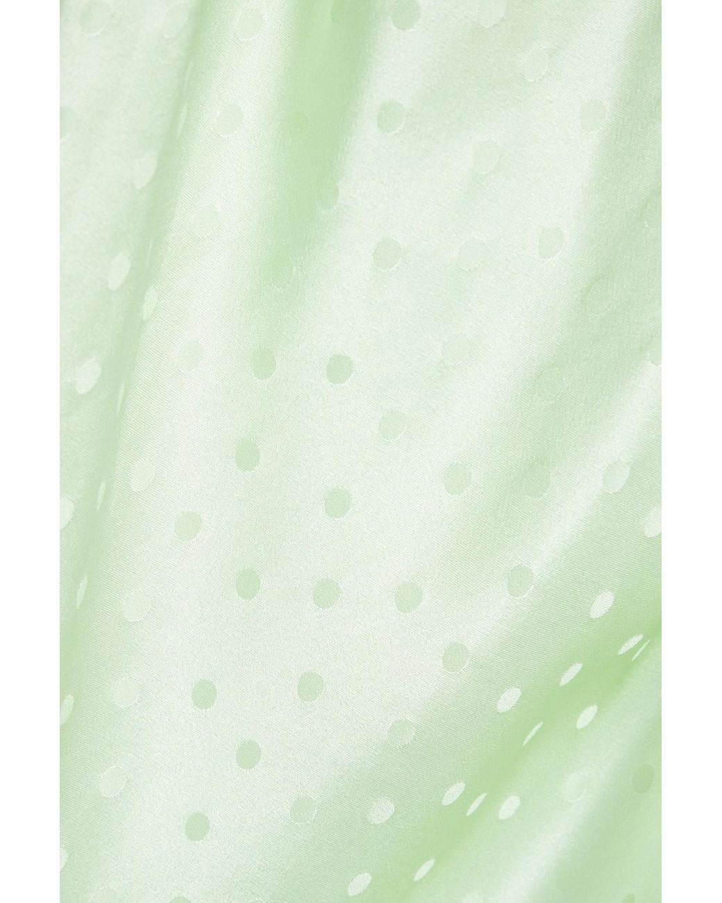 green emerald velvet dress Green Polka Dot Strappy Tailored Dress main image 1
