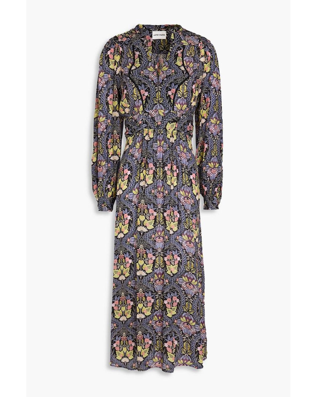 Antik batik palm dress hotsell