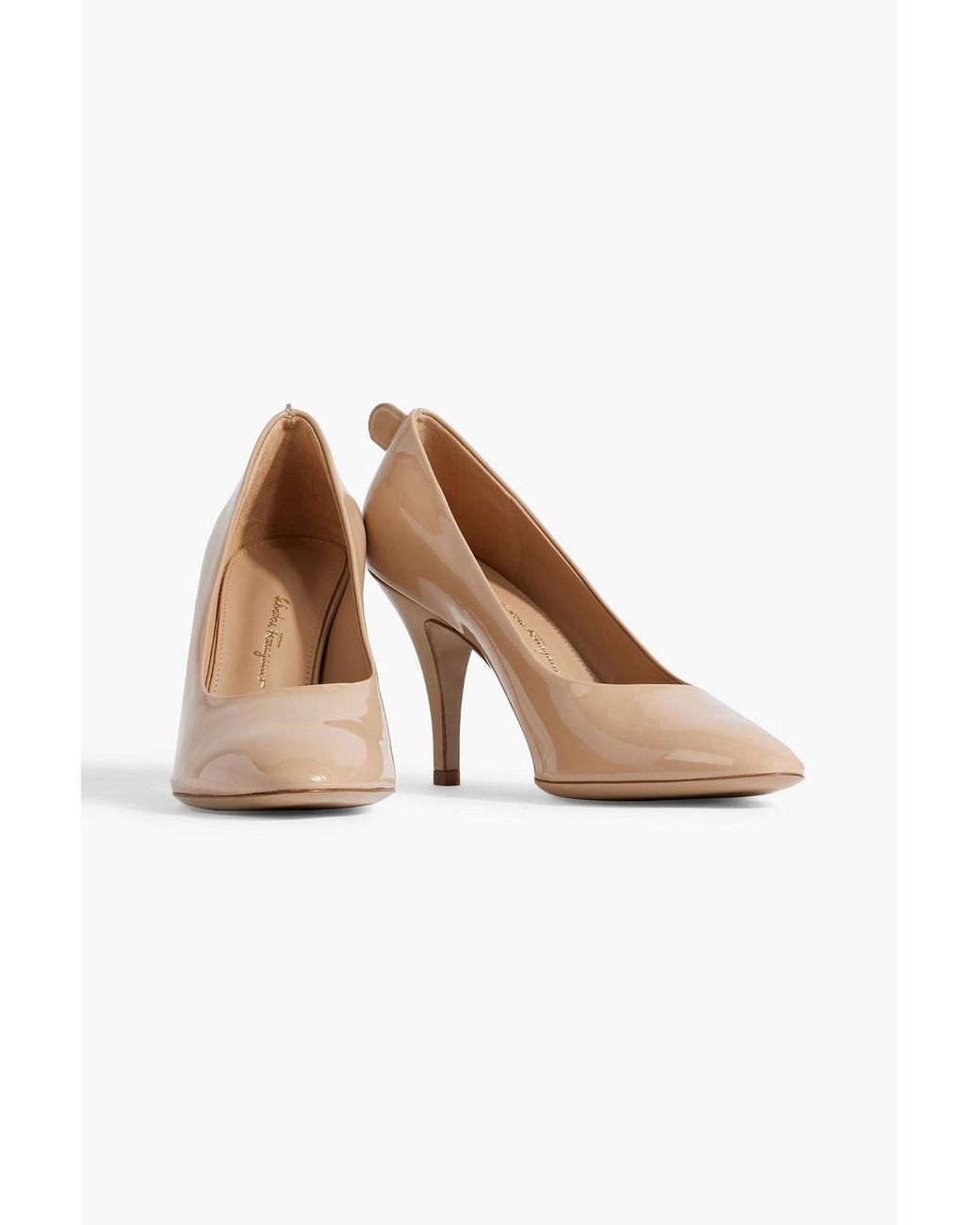Ferragamo hot sale nude shoes