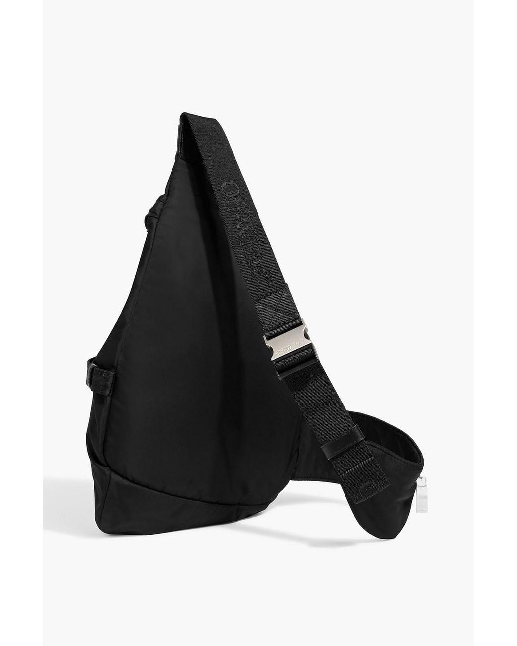 Off-White c/o Virgil Abloh Black Printed Shell Backpack for men