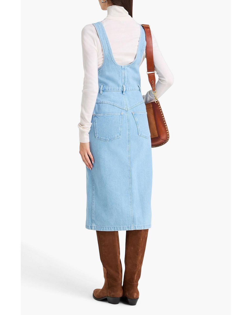 Isabel Marant Blue Denim Midi Dress