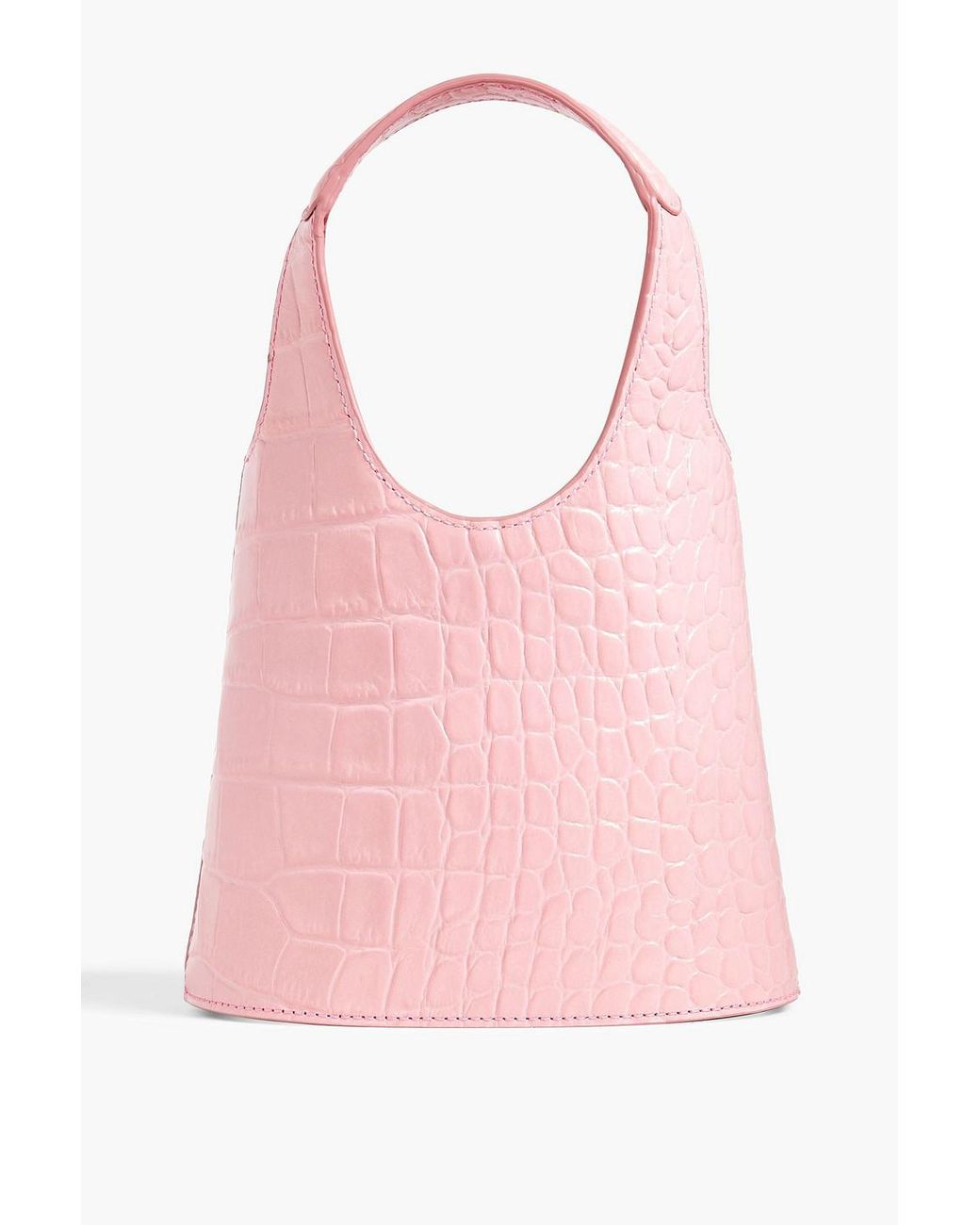 Croc Embossed Neoprene Hobo- Multiple Colors