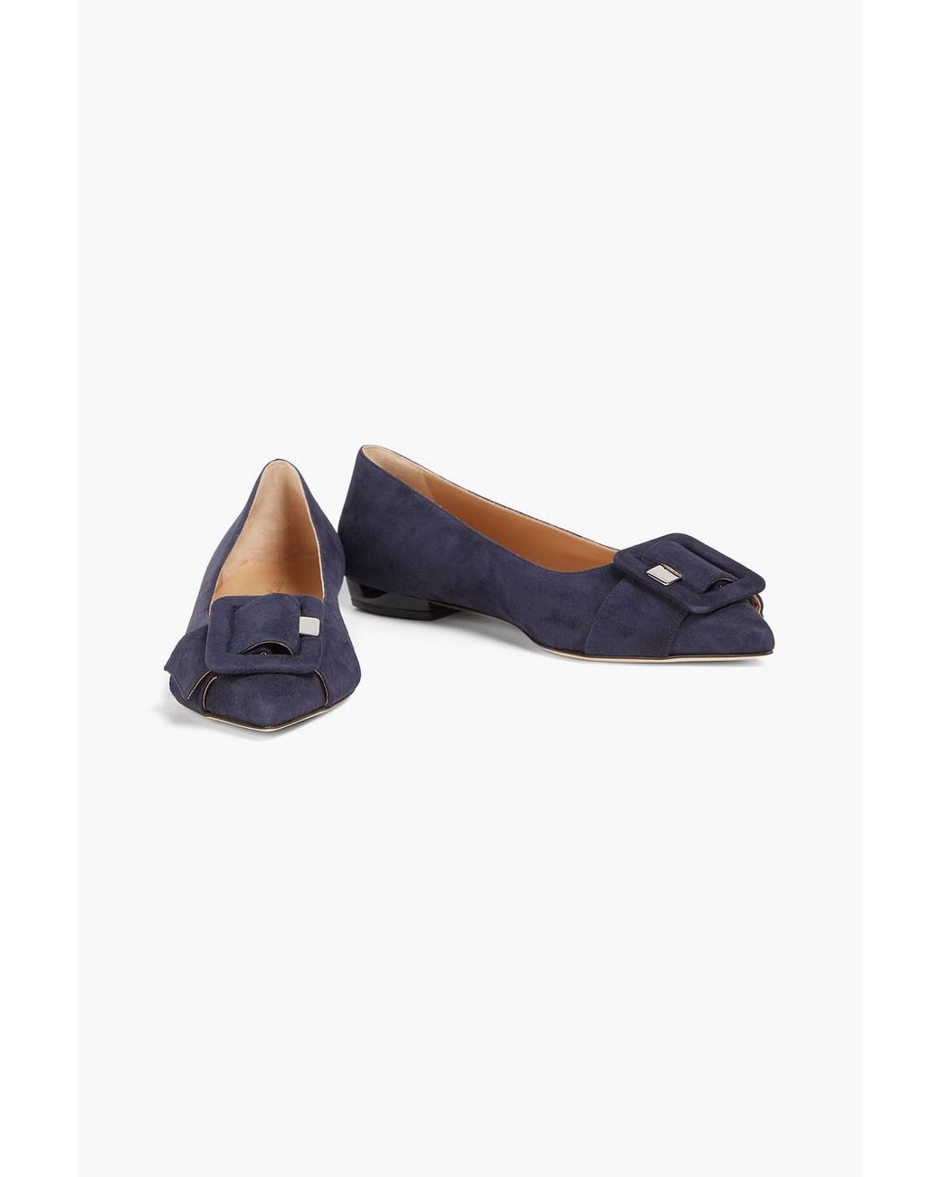 Sergio rossi top flat shoes
