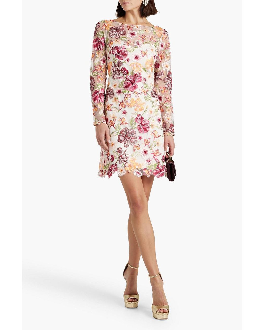 white christmas dresses Nocturnes Midi Dress main image 1