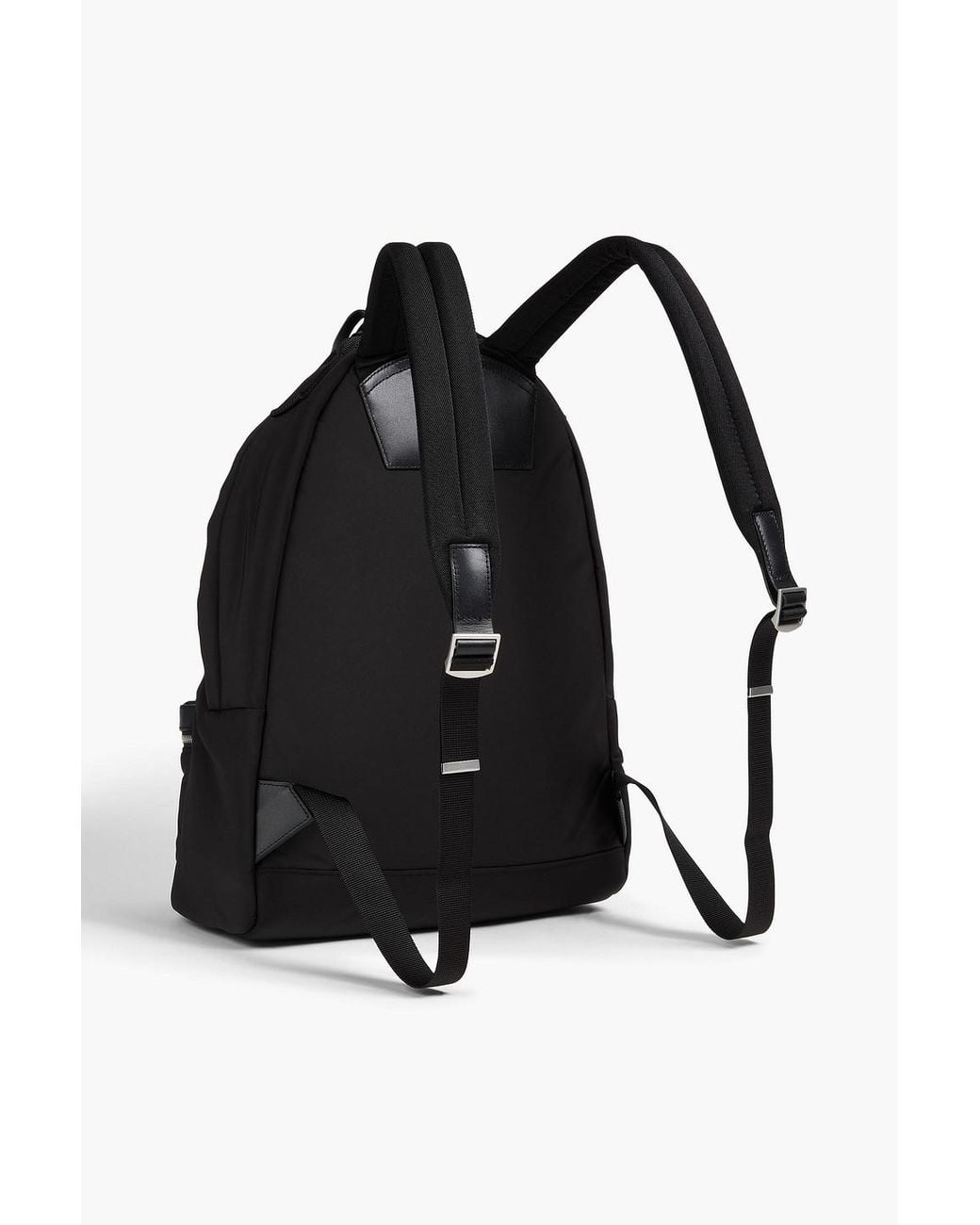 Sandro Black Shell Backpack for men