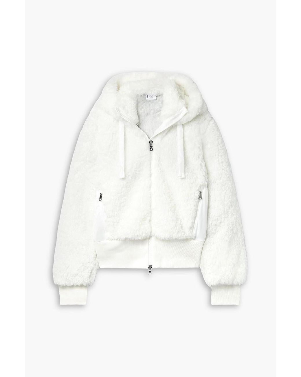 Bogner Faux fur Jacket In White Lyst bogner-faux-fur-jacket-in-white-lyst