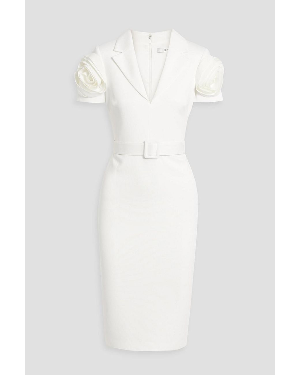 Black and white scuba dress hot sale